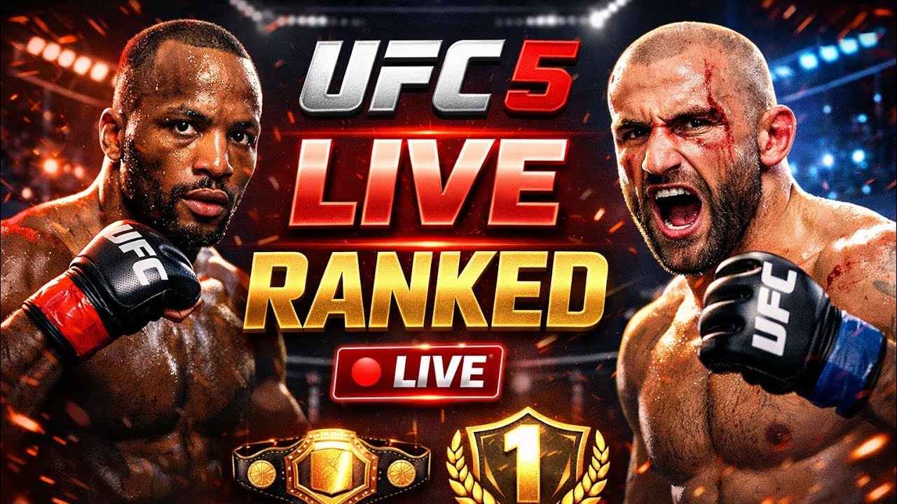 HOJE EU VIRO LENDA OU VOU MORRER TENTANDO!!! | UFC 5 LIVE BR