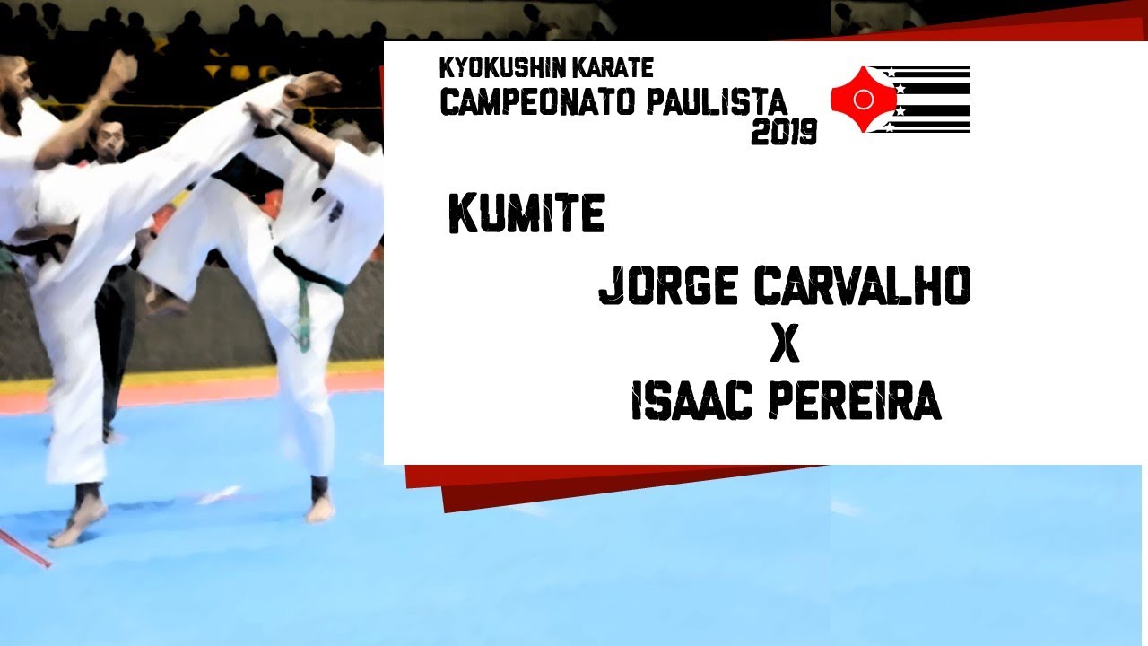 Jorge Carvalho Vs. Isaac Pereira - Campeonato Paulista de Kyokushin 2019