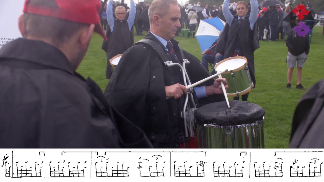 Field Marshal Montgomery Pipe Band Drum Corps | Keith Orr | MSR 2019 WPBC