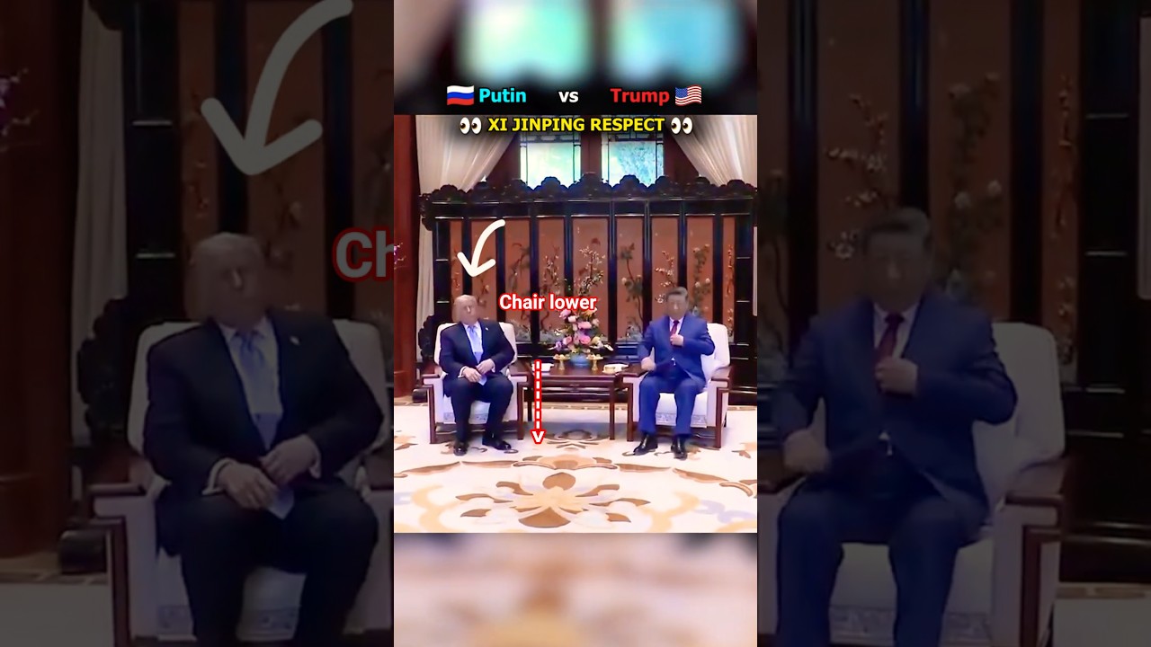Putin vs Trump 👀 How Xi Jinping Respect for them😲