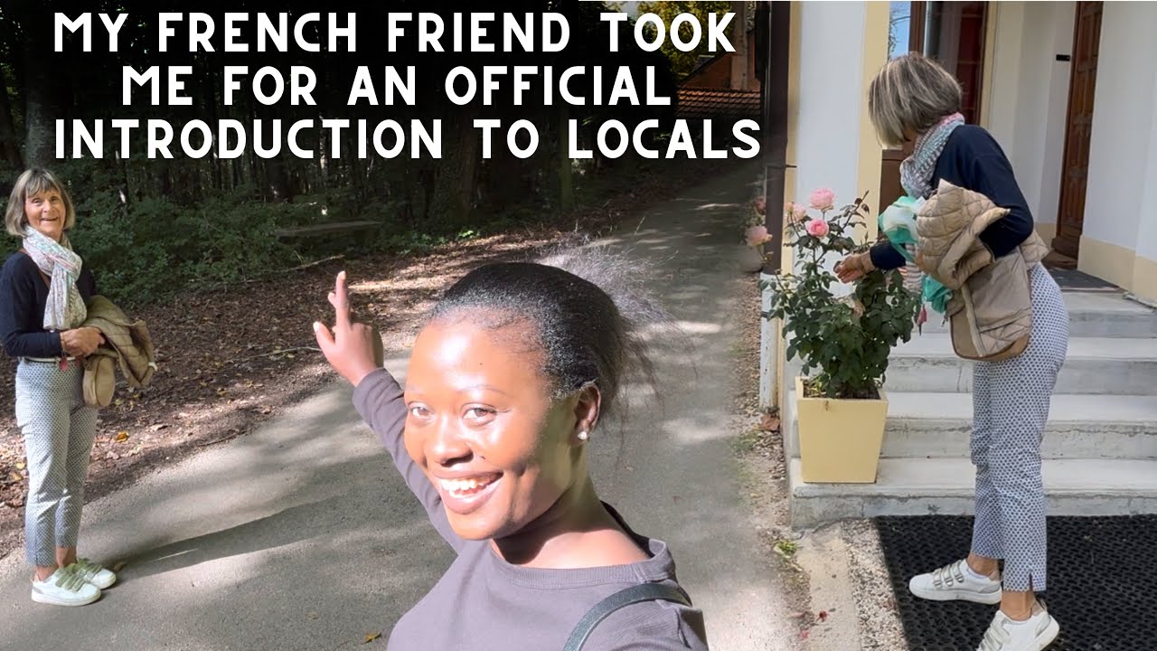 SHE IS MORE THAN WHAT I COULD ASK FOR IN FRANCE COUNTRYSIDE AS A NON FRENCH SPEAKER *MEET MY FRIEND*