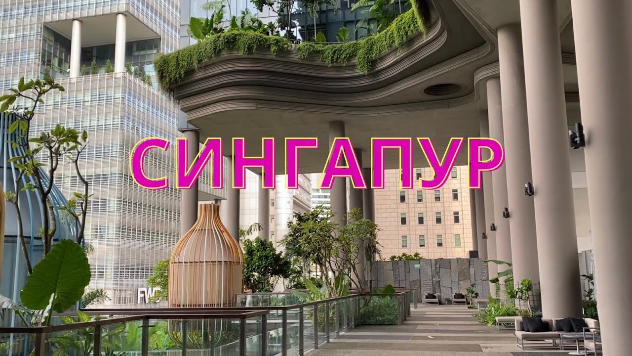 ВЛОГ: жизнь в Сингапуре, отель-сад Parkroyal, болталка.