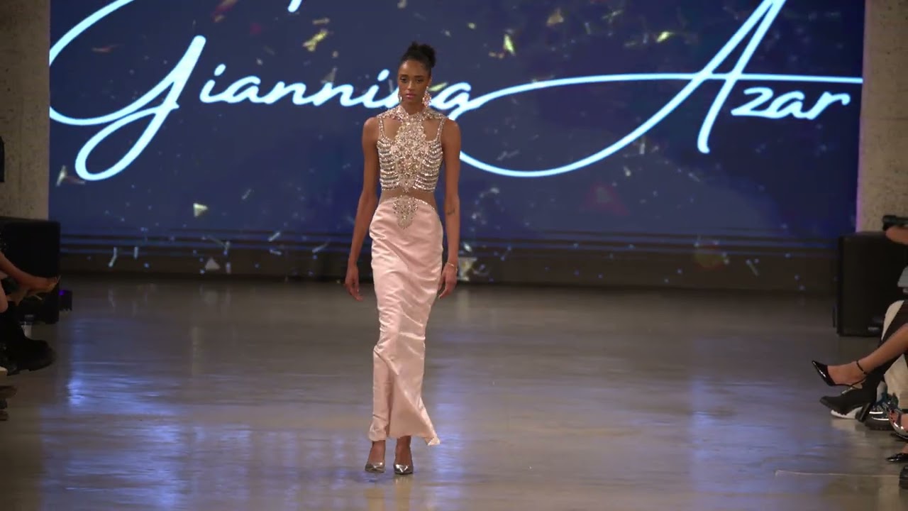 Giannina Azar Runway Fashion Show @artheartsfashoin LAFW Look #1