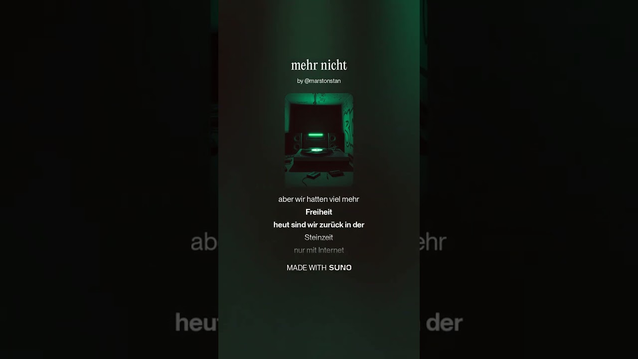 mehr nicht
