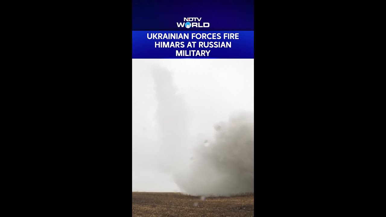 Russia Ukraine War | Watch Video: Ukrainian Forces Fire HIMARS At Russian Military