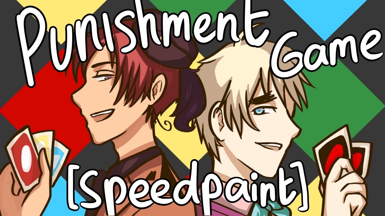 [FireAlpaca - APH Speedpaint] Punishment Game (2p! Hetalia)