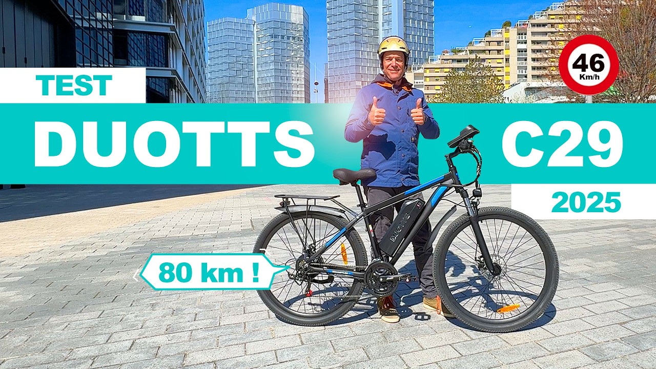 Meilleur vélo électrique de sa catégorie DUOTTS C29
