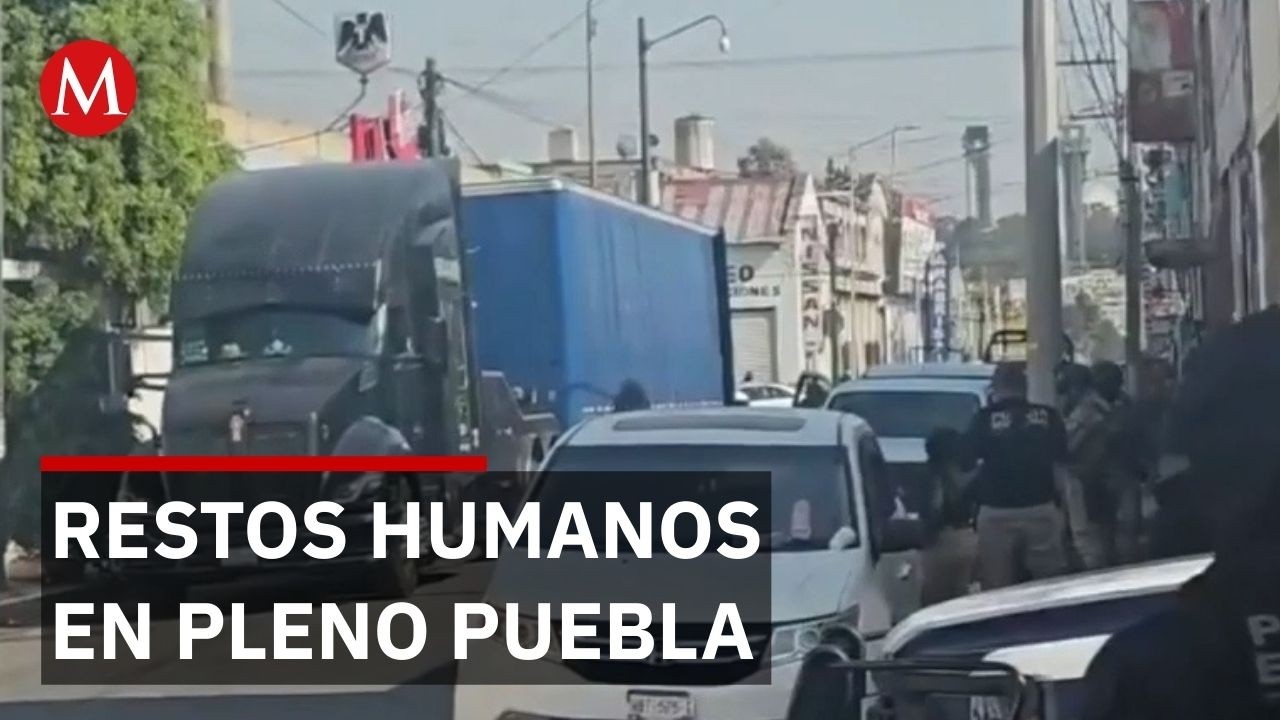 Encuentran fosa clandestina en Mercado Morelos de Puebla