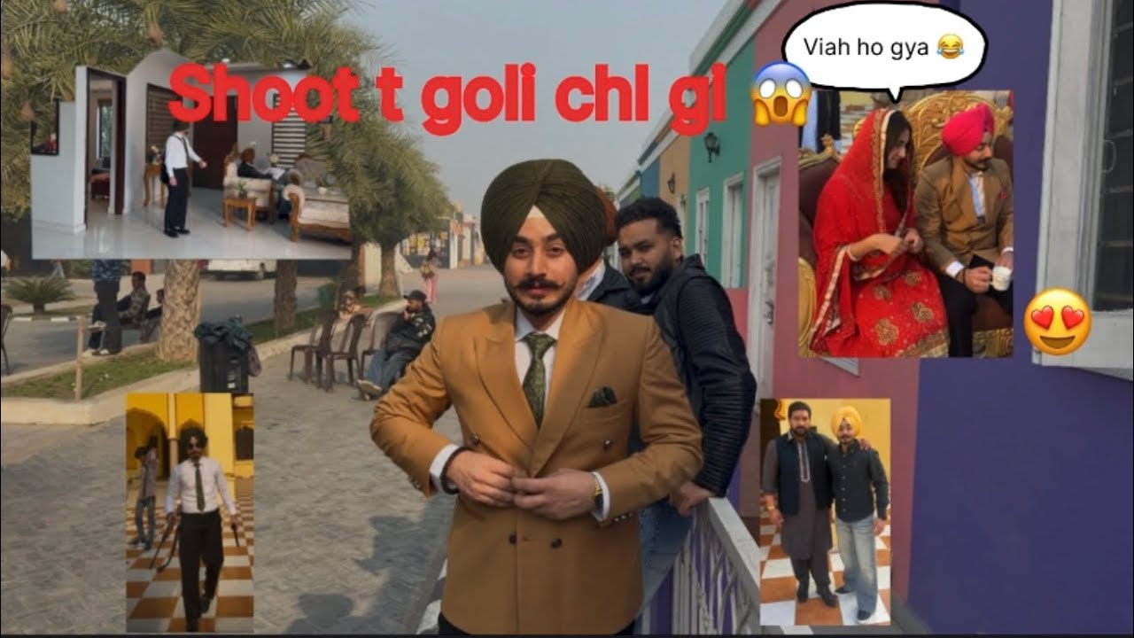  MERA PEHLA SONG SHOOT 🎥( GOLI CHLGI)🔫 FULL ENJOY  KITA😍