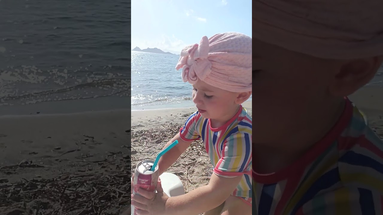 Keyifler gıcır 🫠 #bodrum #deniz #sahil #keyif  #bebek  #baby #annekiz