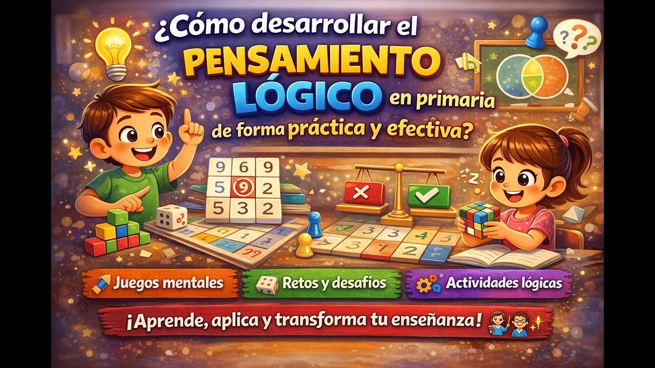 ESTRATEGIAS PRÁCTICAS PARA EL DESARROLLO DEL PENSAMIENTO LÓGICO EN EL NIVEL PRIMARIA