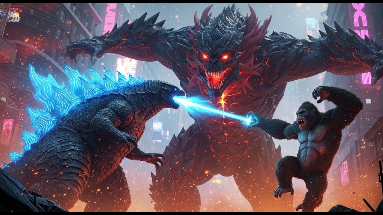 The New Threat: Godzilla vs. Kong vs. the Beast Unleashed