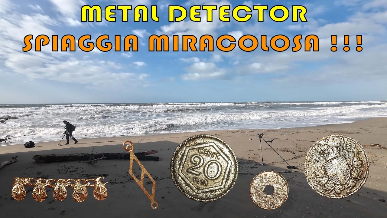 RITROVAMENTI MIRACOLOSI in SPIAGGIA - Ricerca con il METAL DETECTOR