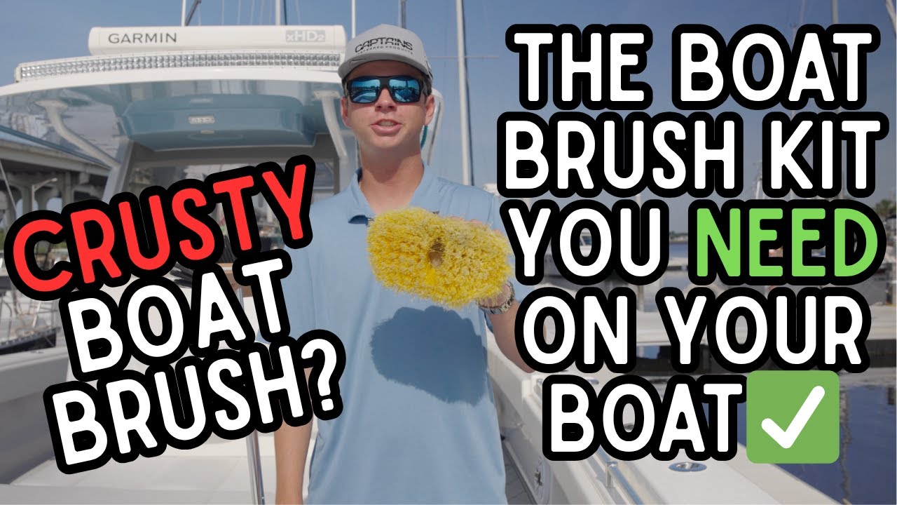 Boat Brush Crusty? You Need This Boat Cleaning Brush Kit