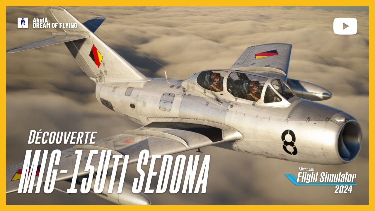 Présentation du Mikoyan-Gurevich MiG-15 Uti sur FS 2024