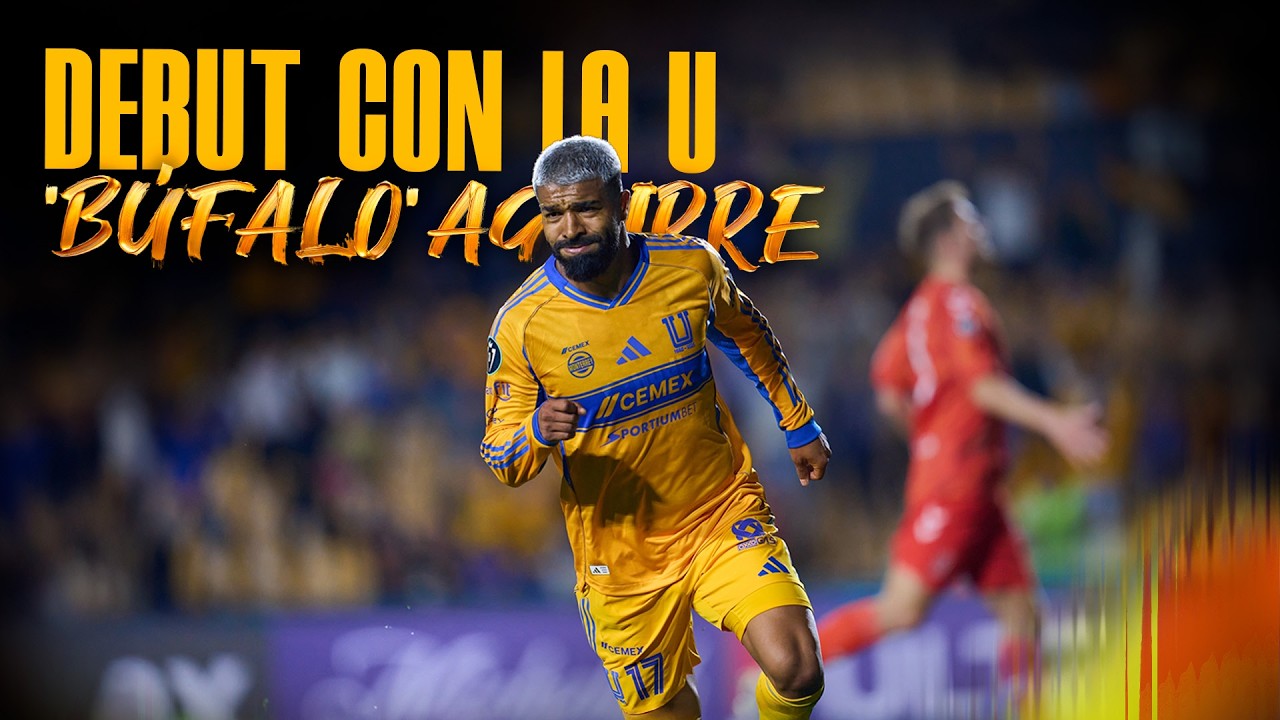 ⚽️⚽️🇺🇾 &iexcl;Doblete de Rodrigo 'B&uacute;falo' Aguirre en su debut con Tigres! 🐯