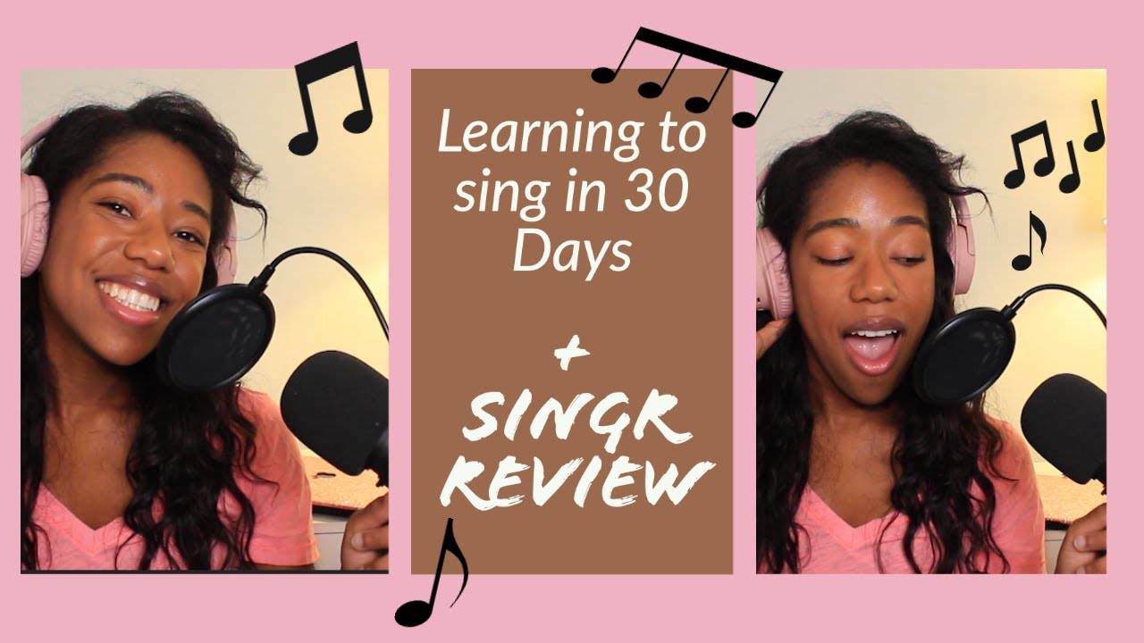 30 Day Vocal Transformation | Horrible Singer Learns to Sing + SINGR Review