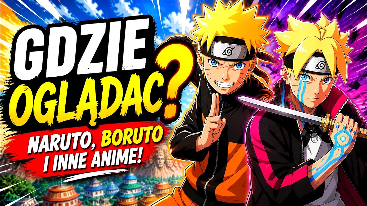 GDZIE OGLADAC NARUTO I BORUTO
