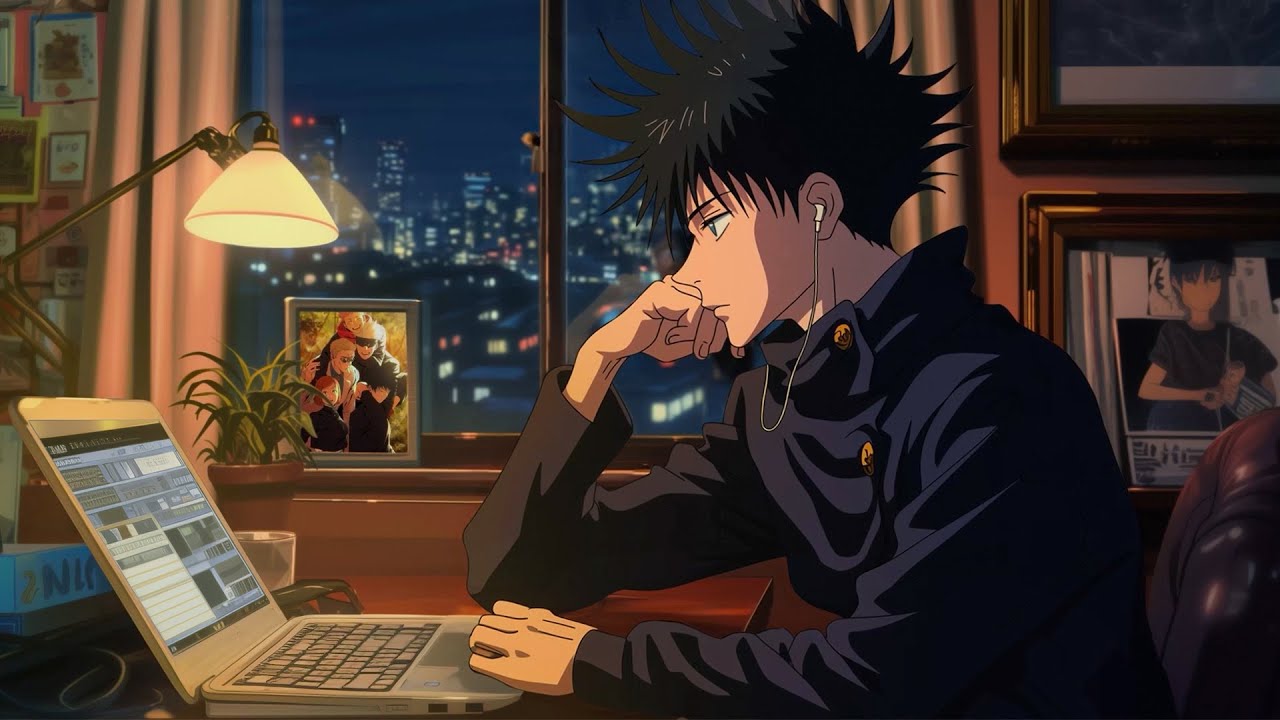 Music for your study time at home ☕ Jujutsu kaisen Anime Lofi 🍀 Lofi study playlist