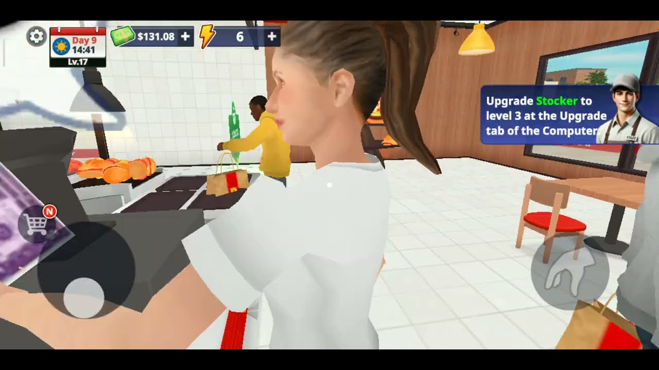 Burger Simulator The Night of story 