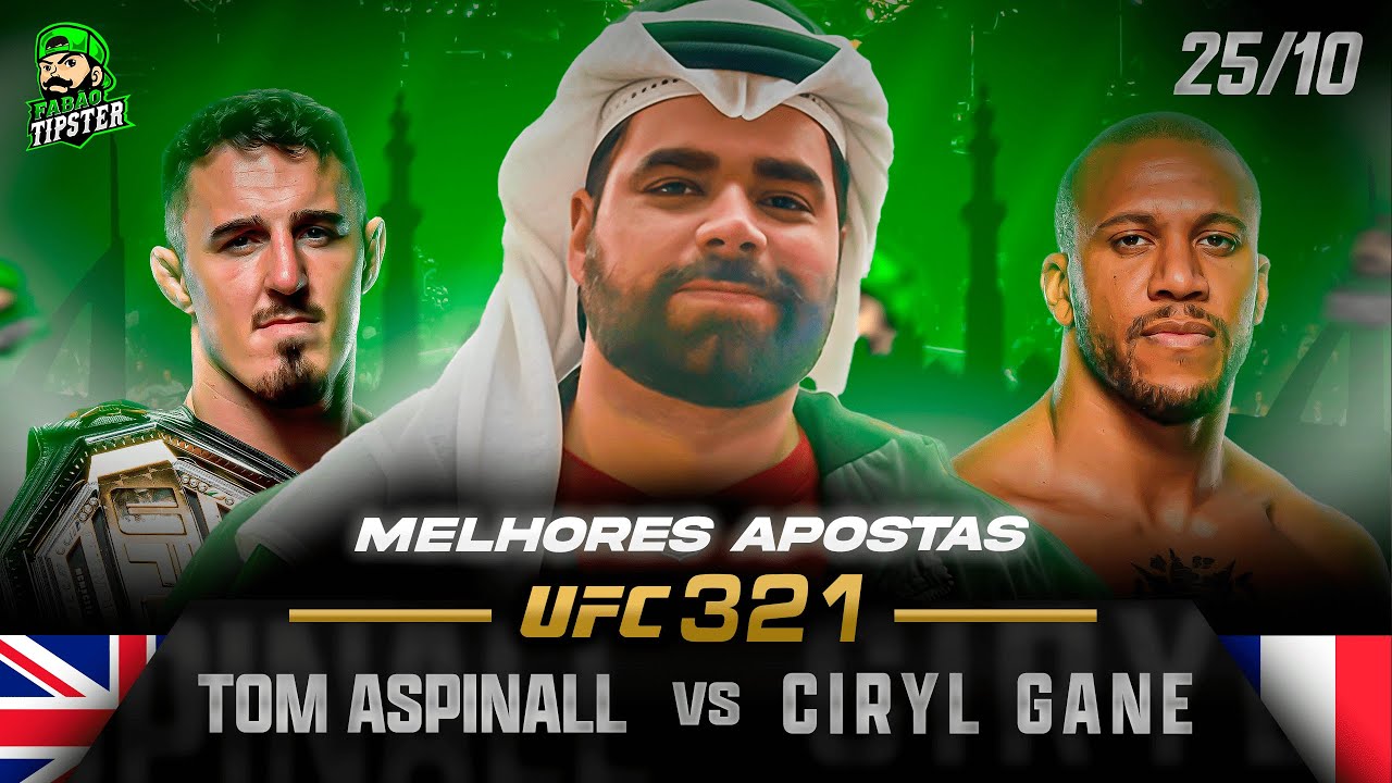 UFC 321 INSANO!! ASPINALL X GANE - AN&Aacute;LISE E PALPITES COMPLETO!
