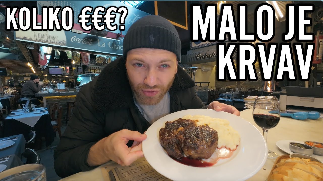 DANAS SAMO JEDEM I PIJEM 🇺🇾  URUGVAJSKI STEAK-VINO I PIVO