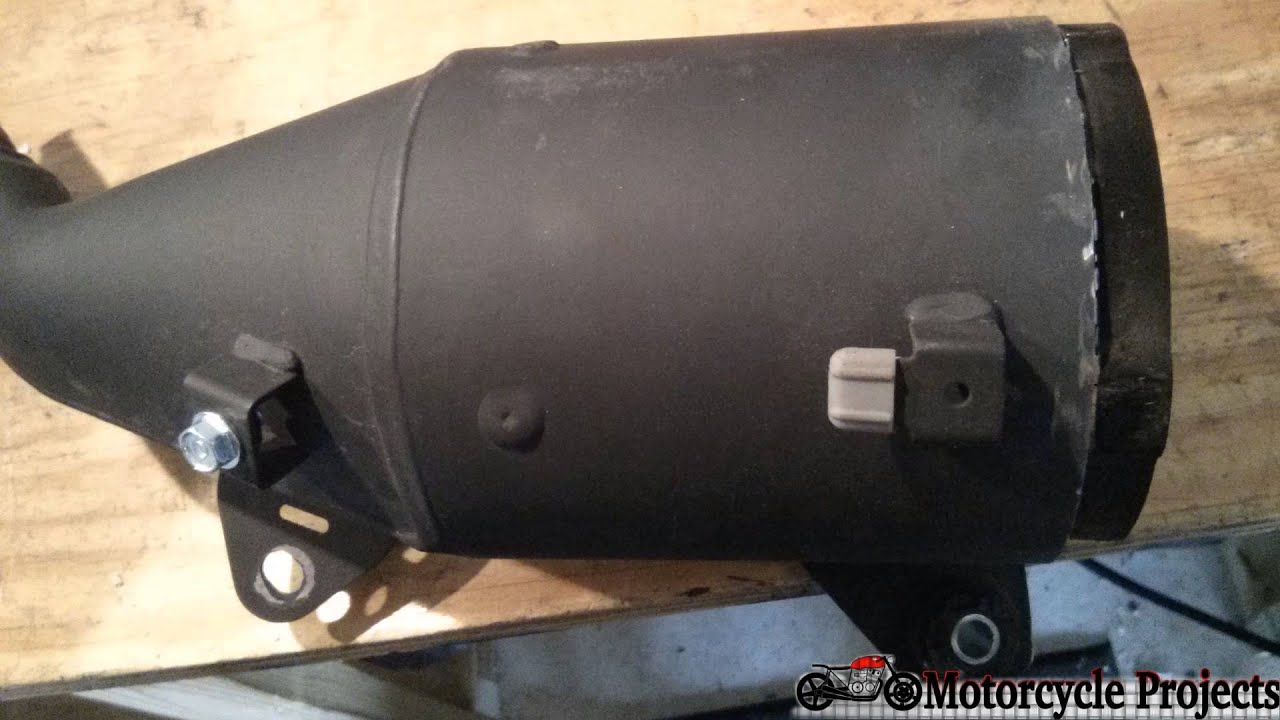 Honda Grom - Shortened Stock Muffler Tutorial