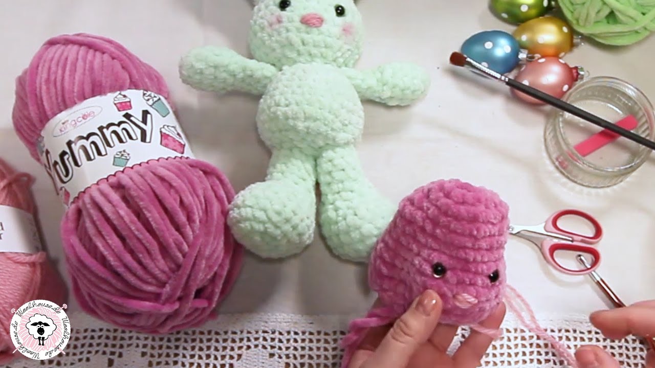 Hase häkeln (Teil 1/3) / Tutorial / Woolhouse.de