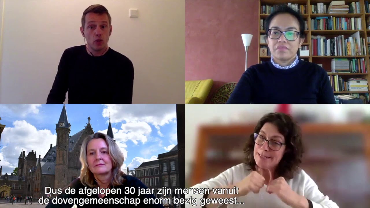 Erkenning Nederlandse gebarentaal - interview met Corrie Tijsseling en Eva Westerhoff