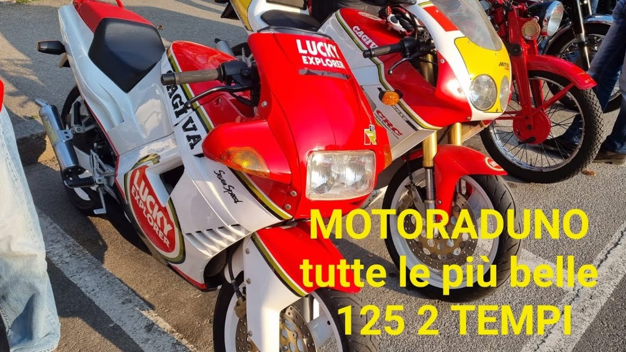 LE PIU' BELLE 2 tempi - RADUNO con I NOSTALGICI delle 125 a LECCO