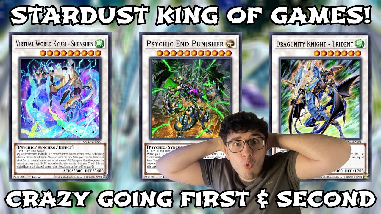 Yu-Gi-Oh! Duel Links || BEST STARDUST DECK? KING OF GAMES STARLIGHT DRIVE VIRTUAL WORLD! INVINCIBLE!