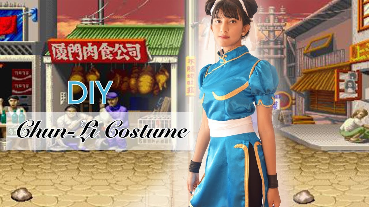 DIY: How to make Chun-Li's Costume From Street Fighter