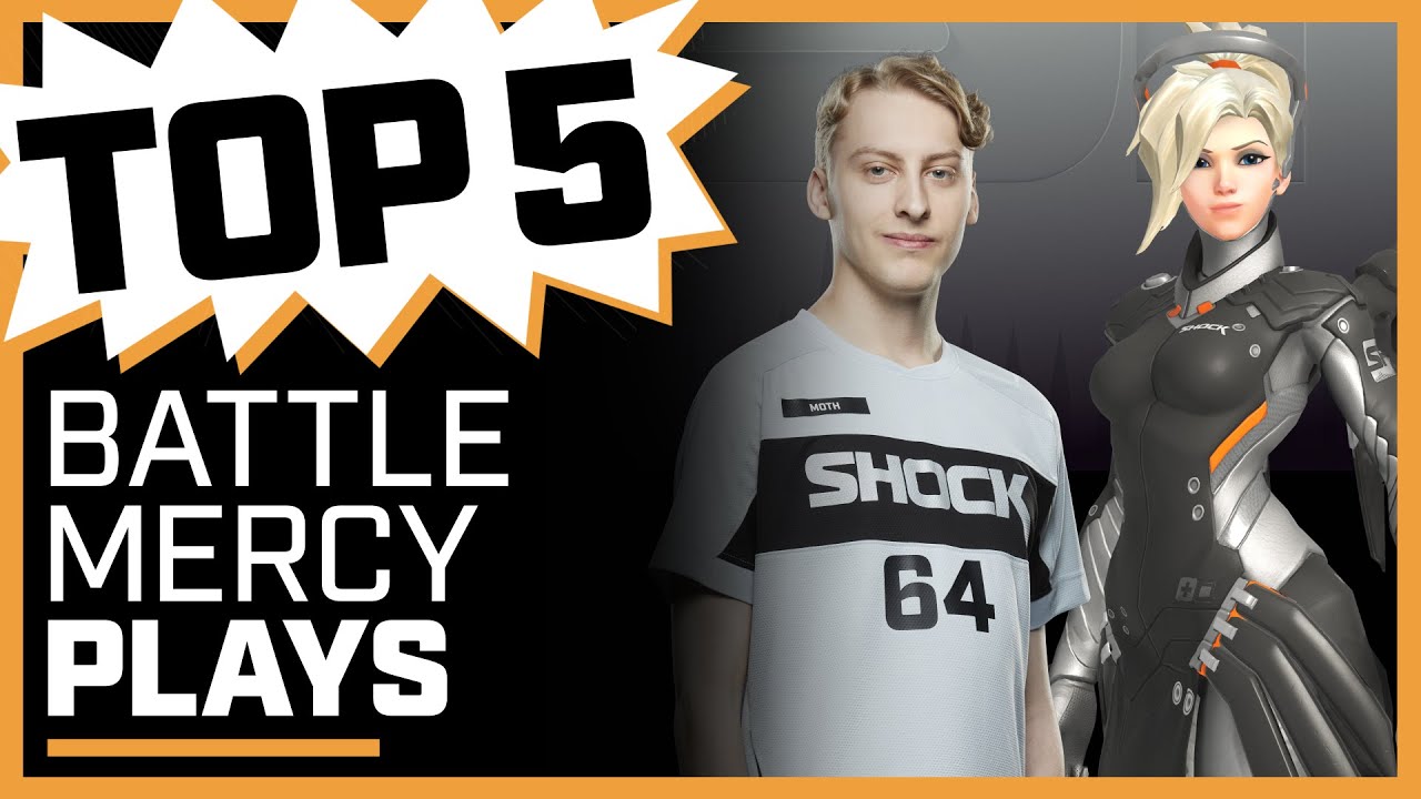 Moth NOT Nervous... Destroys Tracer in 1v1! | Top 5 Battle Mercy Plays