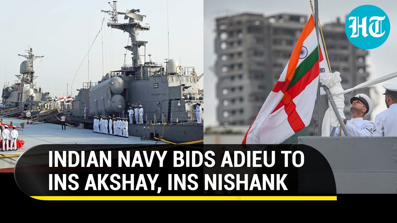 Indian Navy's INS Akshay & INS Nishank, part of Kargil War ops, decommissioned after 32 years