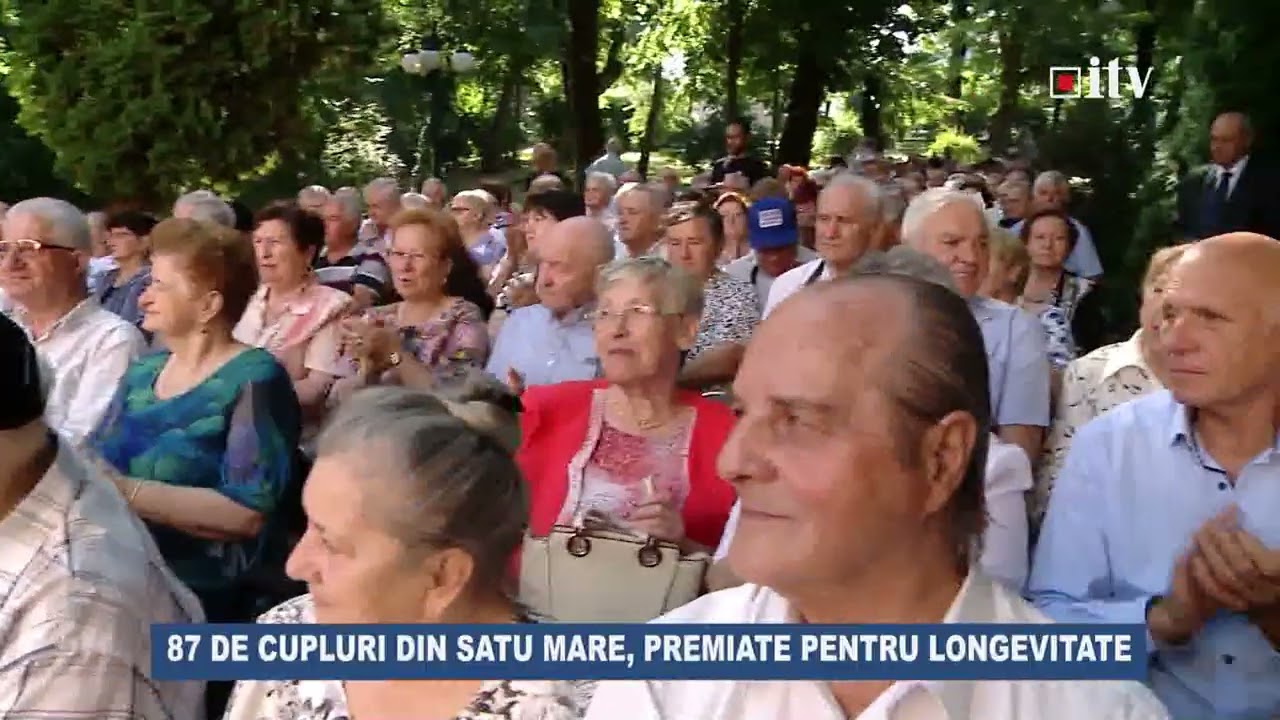 87 DE CUPLURI DIN SATU MARE, PREMIATE PENTRU LONGEVITATE