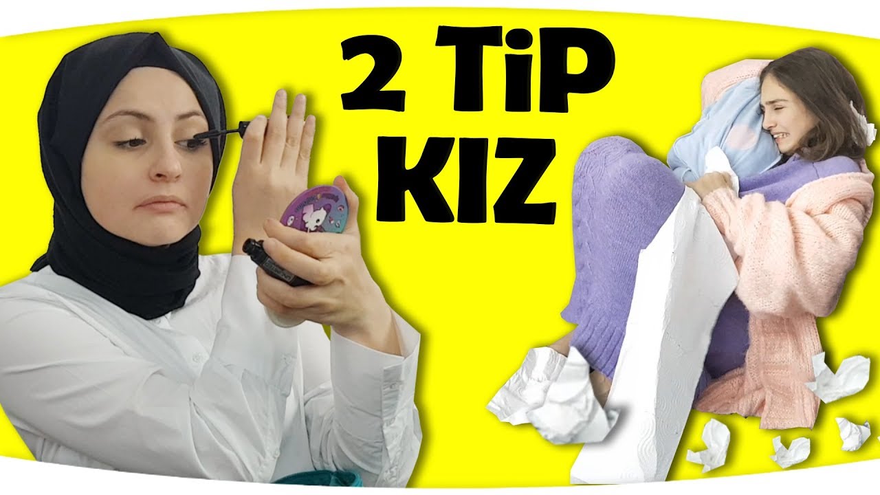 GÜNDELİK HAYATTAKİ KIZ TİPLERİ!! ( PARODİ ) 2 TİP KIZ , 2 Types of Girls  Fenomen Tv