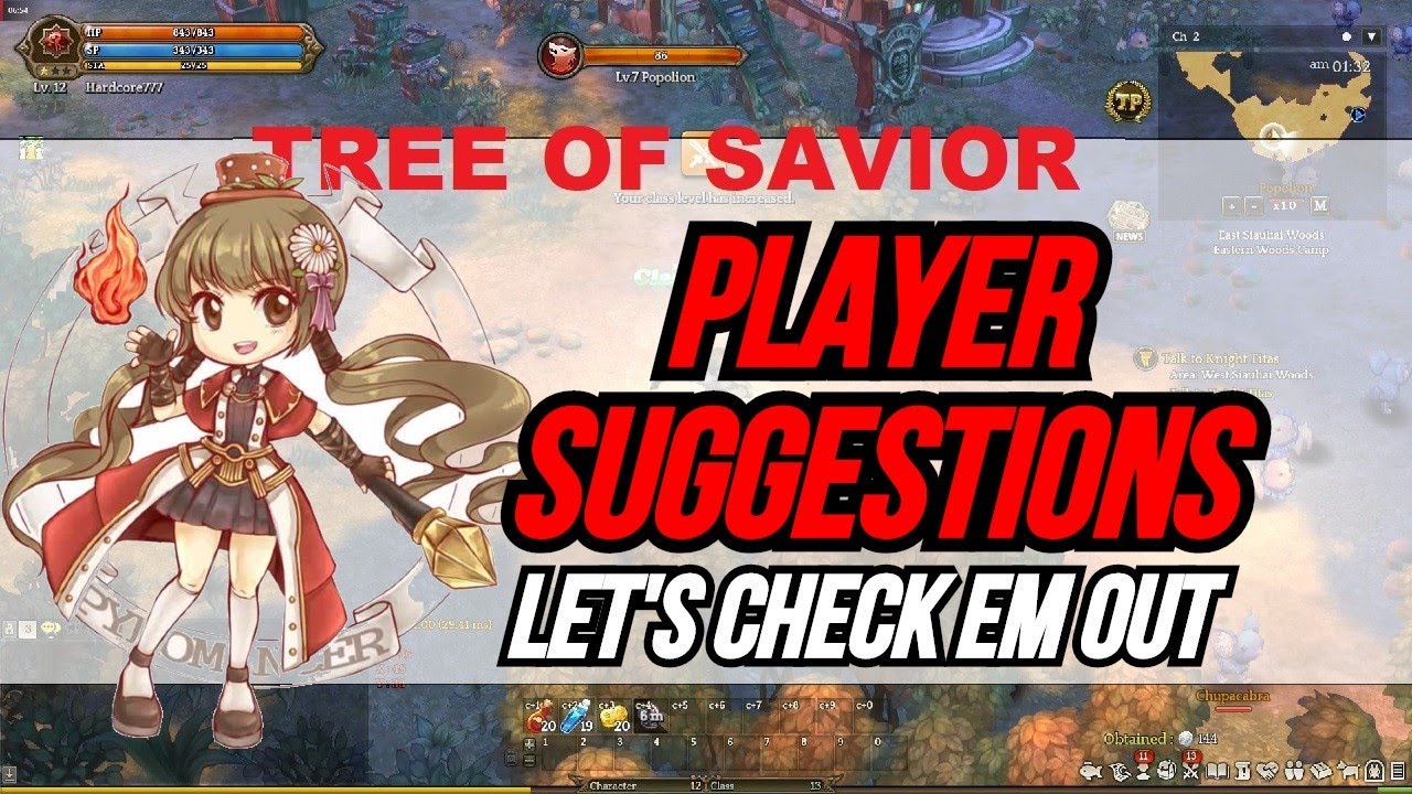 Предложения игроков &mdash; Tree Of Savior