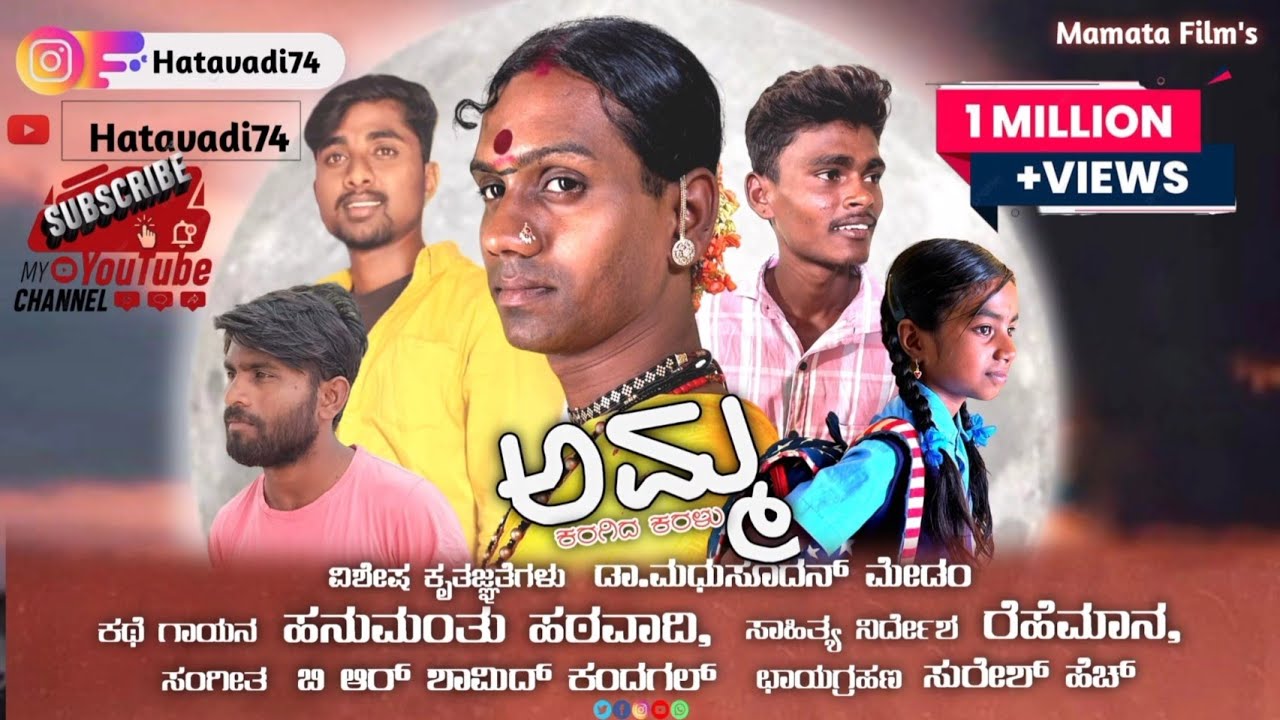 ಅಮ್ಮ(ಕರಗಿದ ಕರಳು)|| Kannada short film || Hatavadi74 || Mamata films