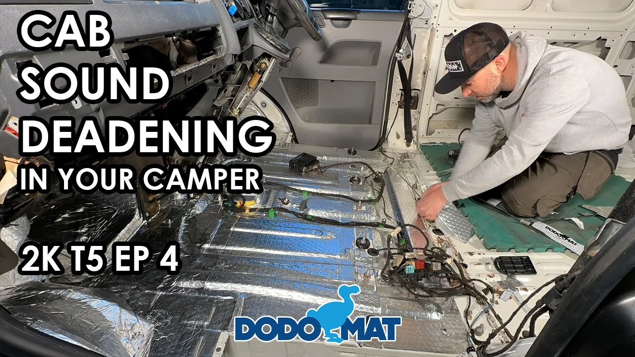 UNBELIEVABLE SOUND PROOFING HACK FOR YOUR CAMPER VAN - DIY it at Home! | 2KT5 EP4