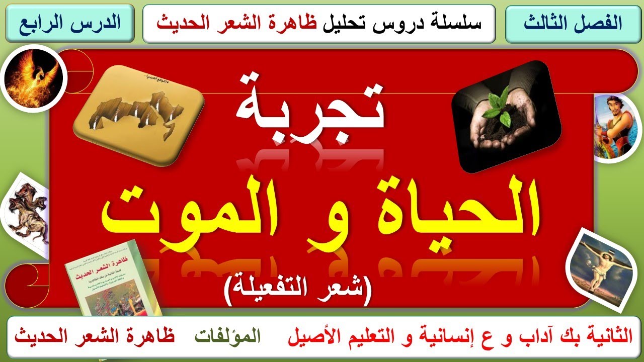 ظاهرة الشعر الحديث، الفصل الثالث: تجربة الحياة و الموت