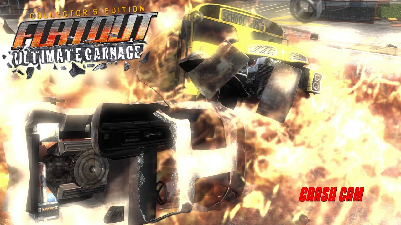 Crash Cam - FlatOut Ultimate Carnage: Collector's Edition Crash Montage (PC Gameplay)