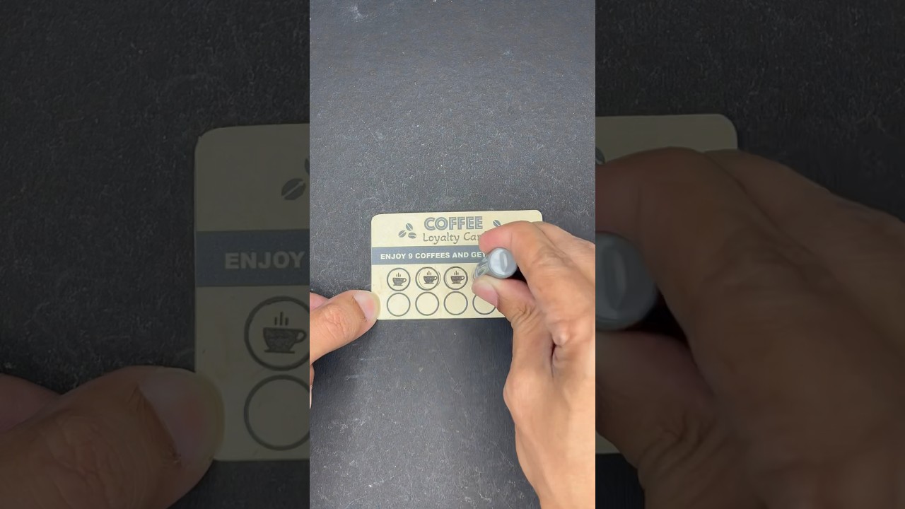 Elevate your business with loyalty card stamp! 🚀 Level up your customer experience. #LoyaltyStamp