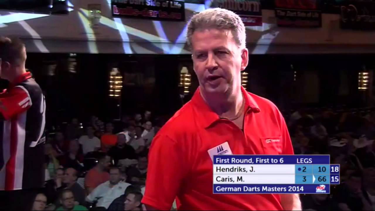 German Darts Masters 2014 First Round Jerry Hendriks v Magnus Caris