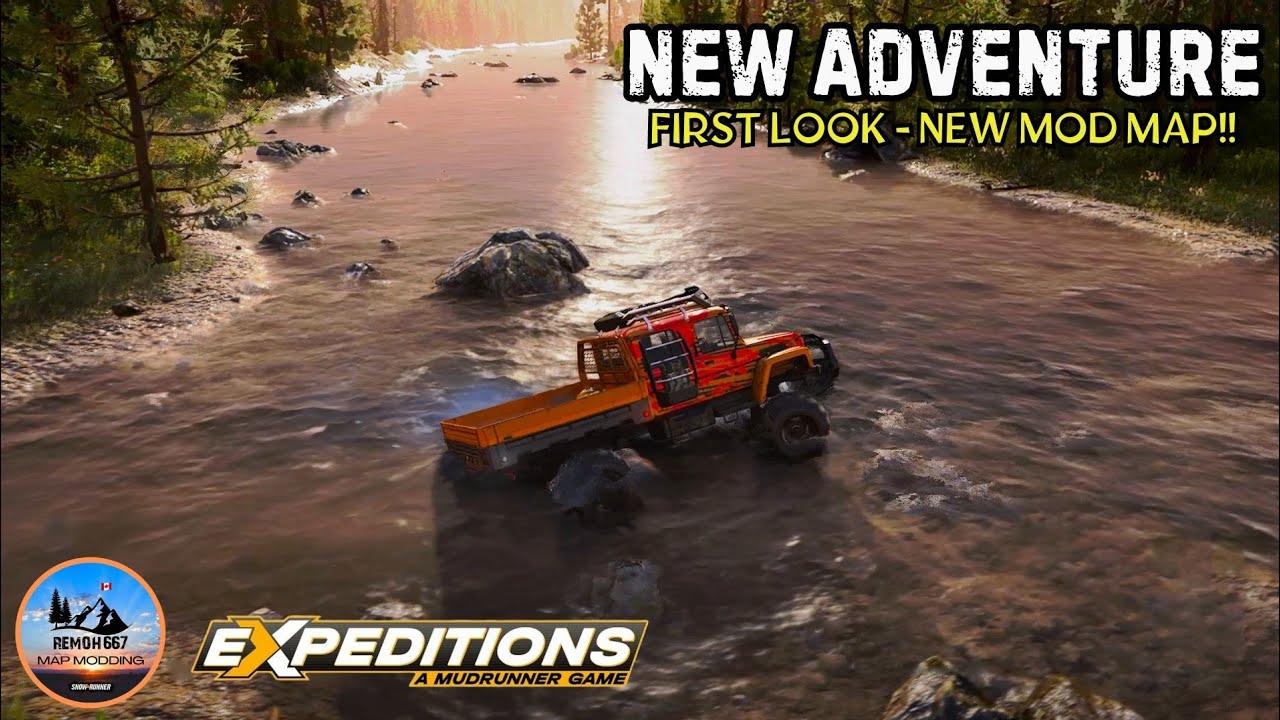 Expeditions: Mudrunner - New Mod Map In Development