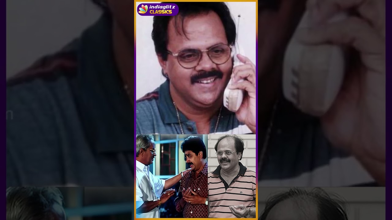Director visu emotional speech about Crazy Mohan💔