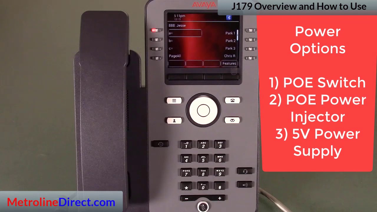 Introducing the Avaya J179 IP Telephone 700513569