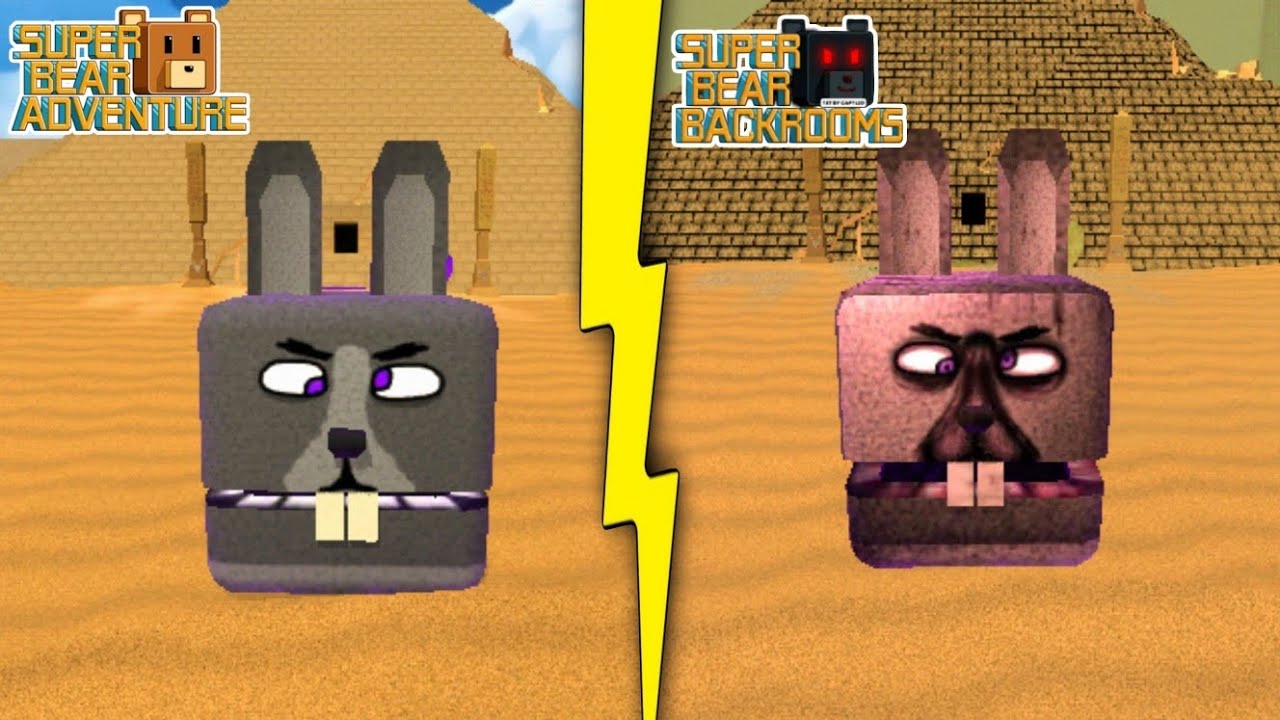 New Rabbit in Deserts - Super Bear Adventure Gameplay Walkthrough 