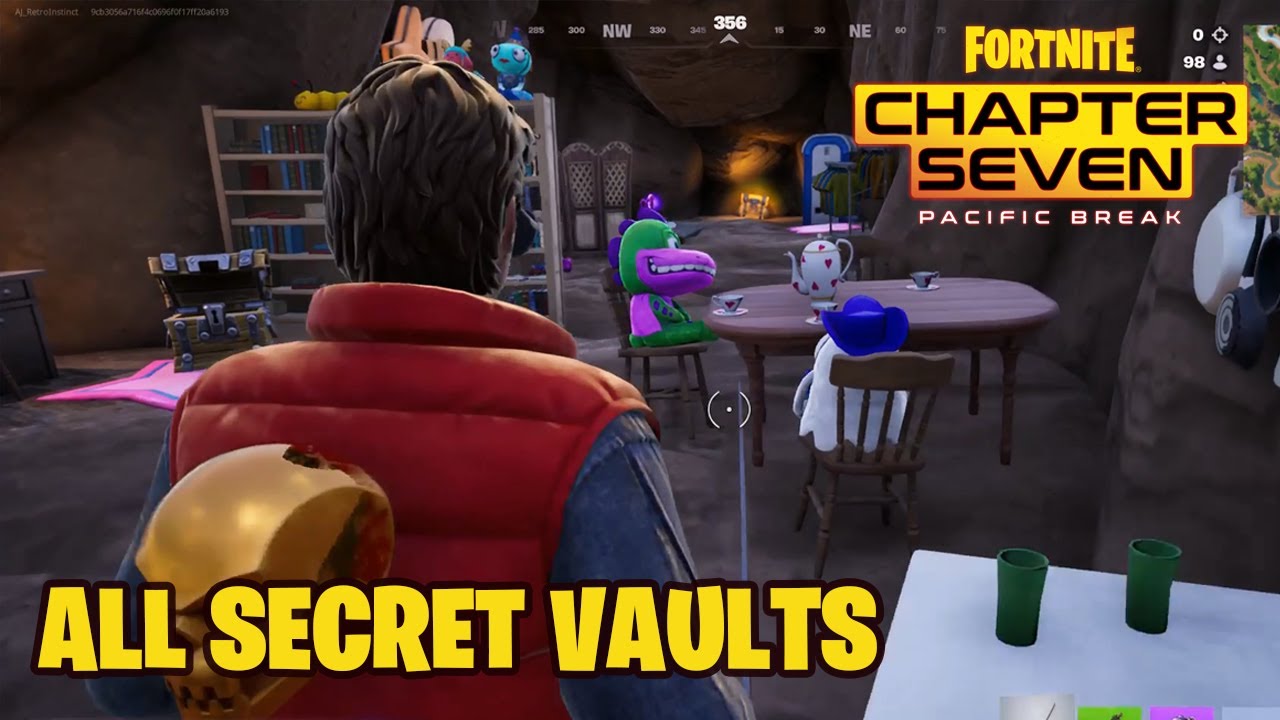Глава 7. Тихоокеанский перерыв. Все 15 секретов, скрытых мест и хранилищ в Fortnite.