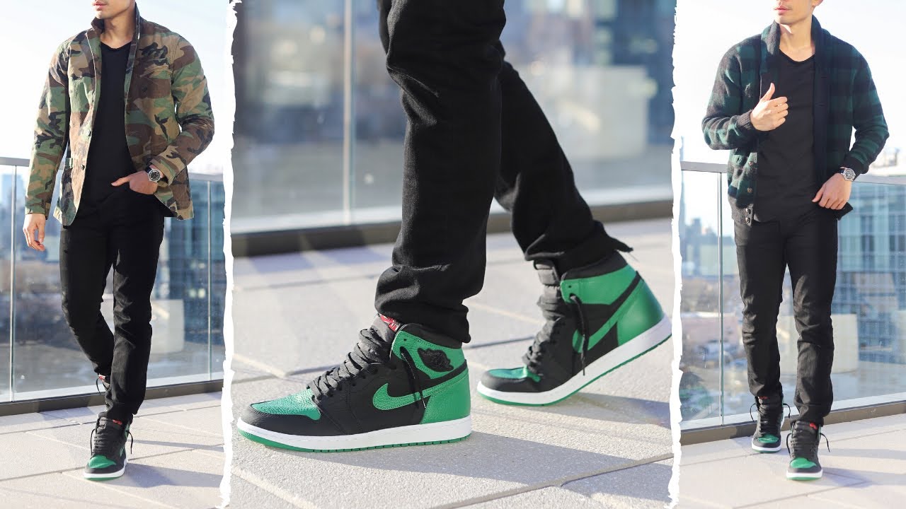 3 WAYS TO STYLE AIR JORDAN 1 PINE GREEN | Tailored Hype