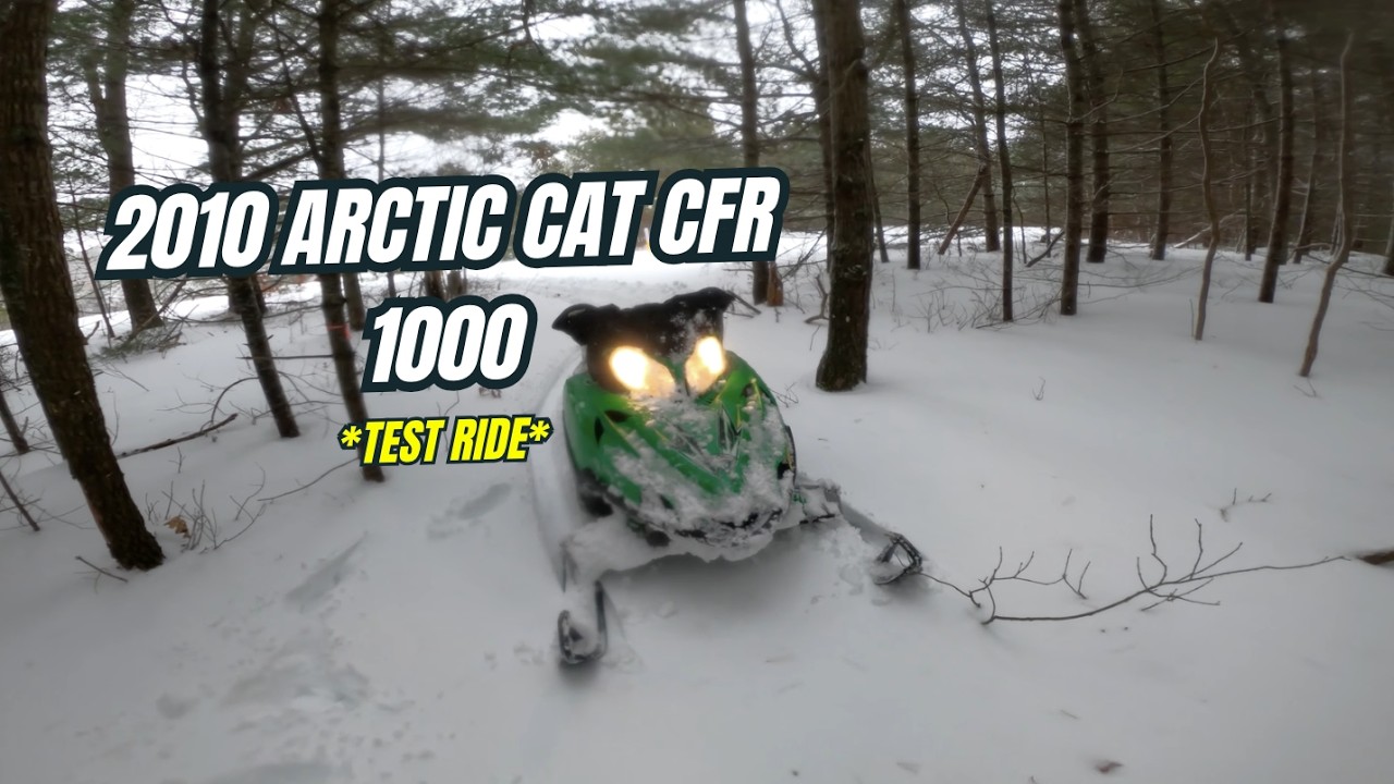 2010 Arctic Cat CFR 1000 Unedited POV | Pt 1